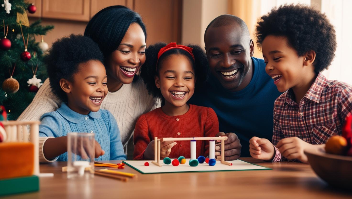Topeka homeschooling family learning while celebrating holidays